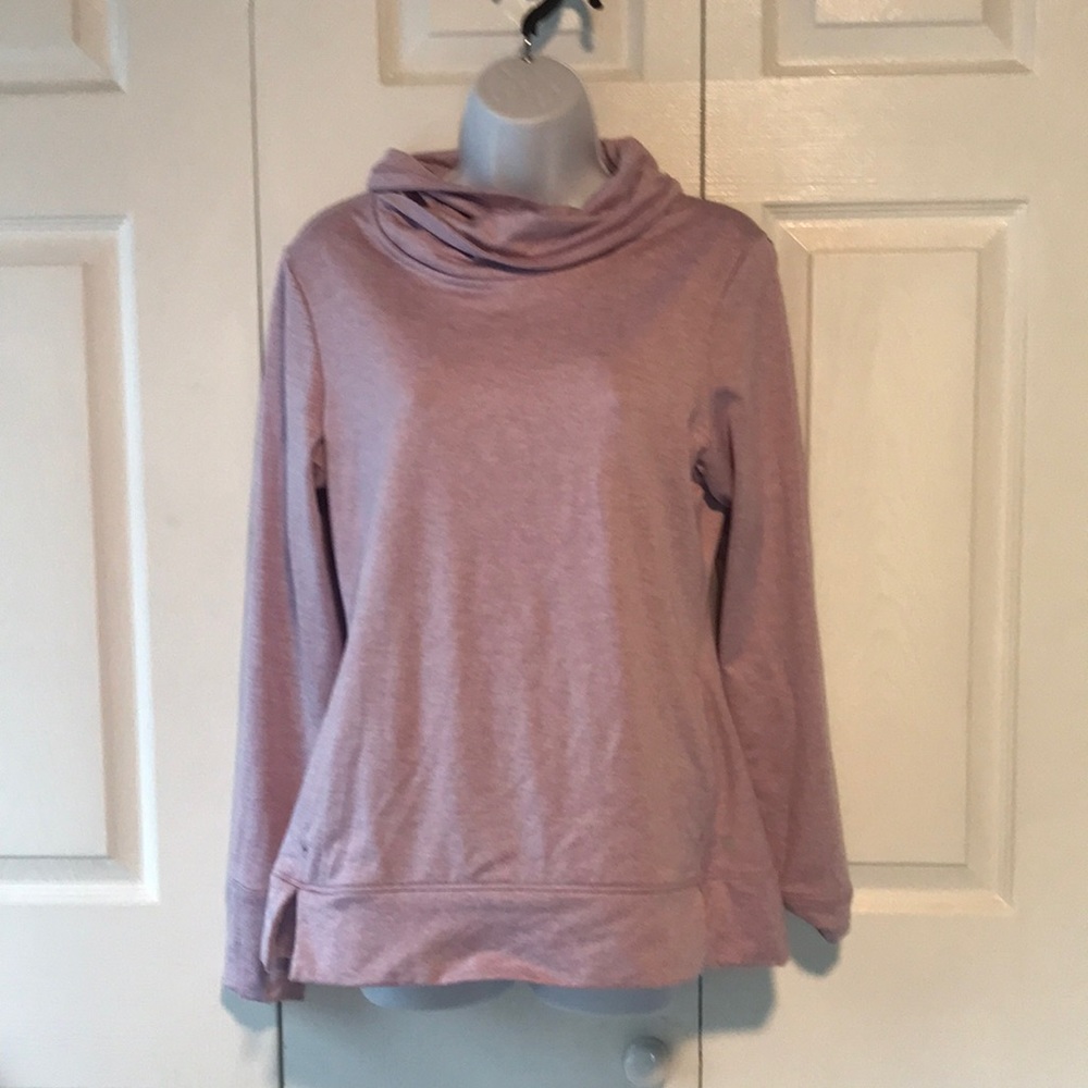 Cowl neck pullover